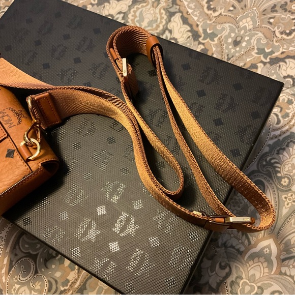 MCM Millie Crossbody Bag in Visetos - Picture 12 of 15